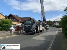 Steildachsanierung Niederense