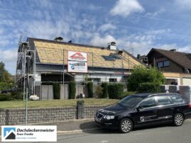 Steildachsanierung Niederense